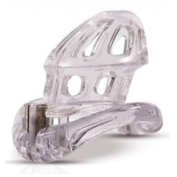  Cage de chasteté Beam 6 x 3cm Transparente